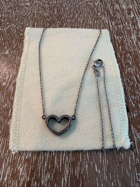 James Avery Open Heart Necklace